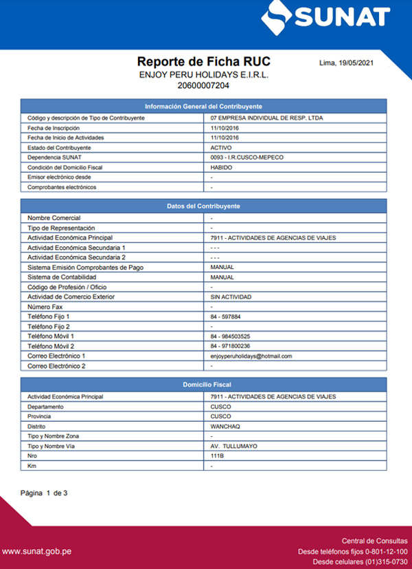 Licencia Autorizada Machu Picchu - Machu Picchu Budget